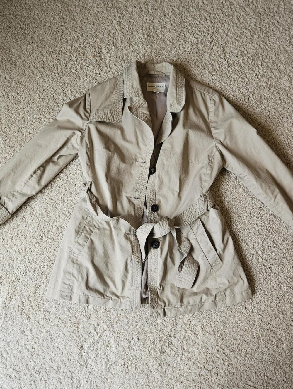 Banana Republic Belted Trench Jacket